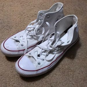 High Top white converse